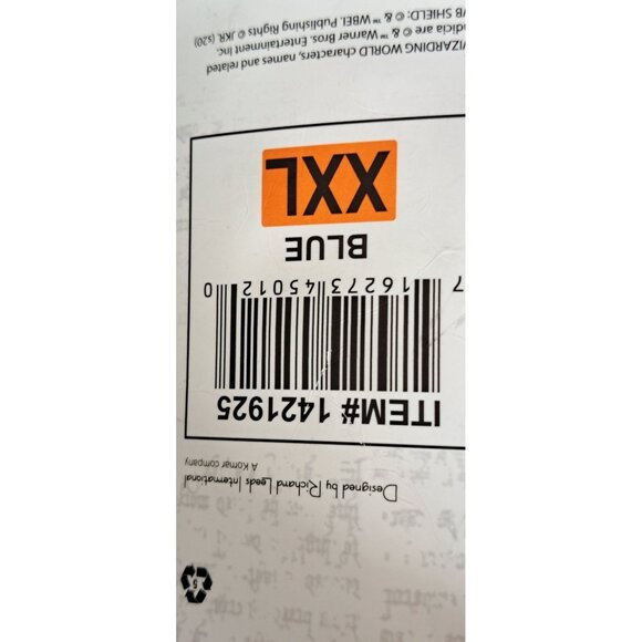 NEW Harry Potter Wizarding World 2Pc Blue XXL Lounge Set Fleece Women's Pajamas - Picture 5 of 7